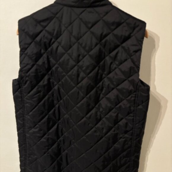 BARBOUR QUILTED VEST (BLACK) - Picture 2 of 2